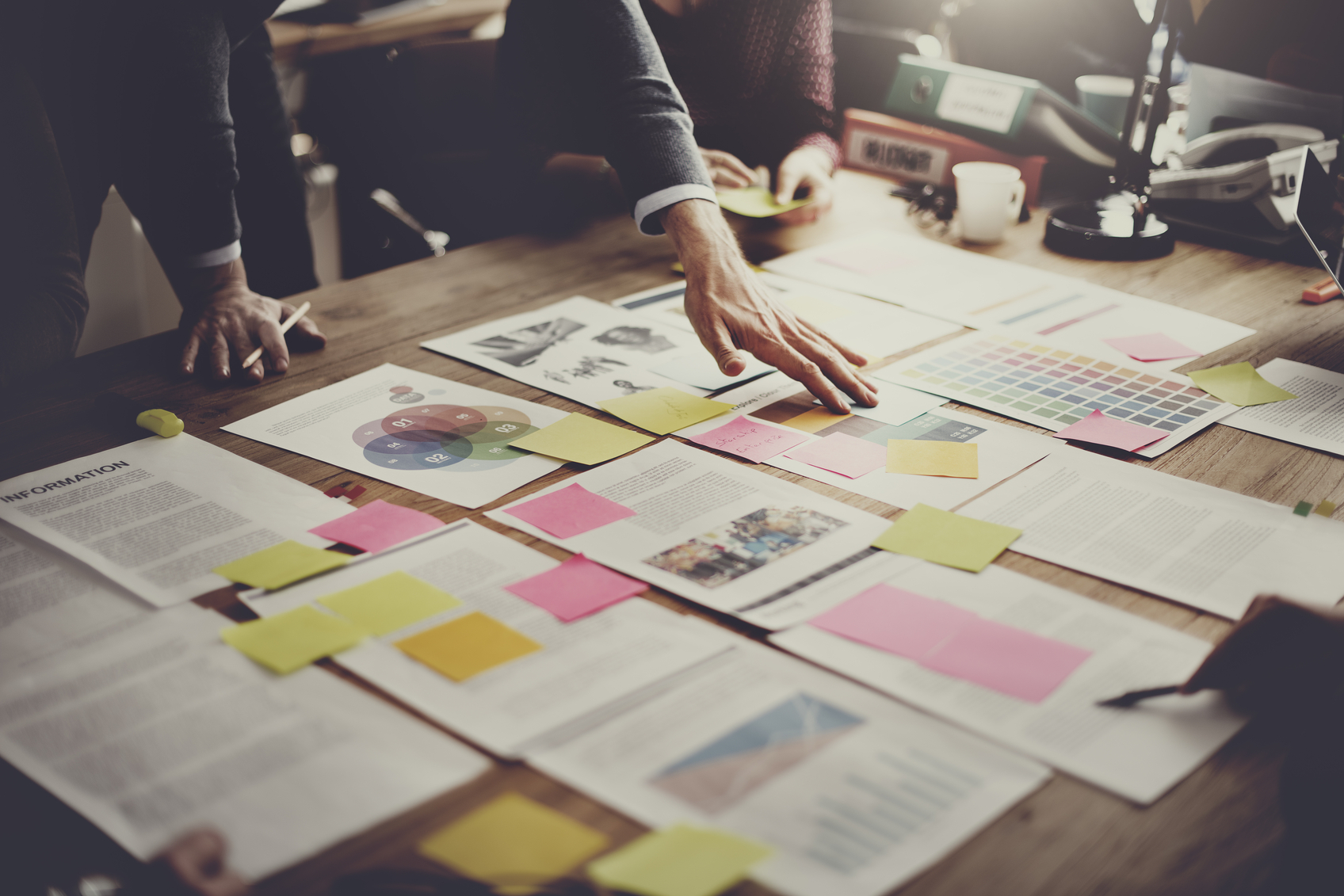 Business People Meeting Design Ideas Concept